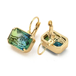 Orecchini a monachella in vetro&nbsp;EJEW-P269-03KCG