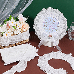 2 Stil Polyester & Chinlon Blumenband&nbsp;OCOR-PH0004-59