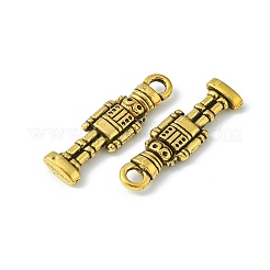 Stile tibetano ciondoli in lega di soldato&nbsp;LS-X-TIBEP-GC160-AG-NR