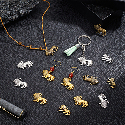 60 pz 6 stili pendenti in lega di stile tibetano&nbsp;FIND-GA0008-44