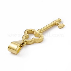 Pendentifs en acier inoxydable 304 avec placage sous vide PVD&nbsp;STAS-P315-06G