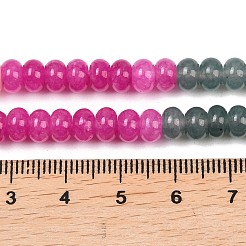 Stränge aus natürlich gefärbtem weißem Jade und synthetischen Shoushan-Steinperlen&nbsp;G-Z135-C09