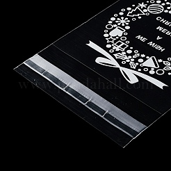 Sac de cuisson en plastique sur le thème de noël&nbsp;OPP-Q004-03G