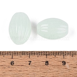 Handgefertigte gerippte Glasperlen&nbsp;LAMP-N042-01C