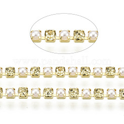 Catene strass in ottone&nbsp;CHC-N017-001A-A17