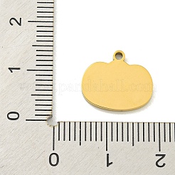 Halloween-Thema Ionenbeschichtung (IP) 304 Edelstahl Emaille Charms&nbsp;STAS-M011-03A