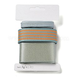 Ruban polyester 9 yards 3 styles&nbsp;SRIB-C002-06E