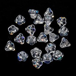 Perle di vetro ceche trasparenti&nbsp;GLAA-G070-05D-02