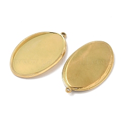 Cabochon-Fassungen für Anhänger aus Edelstahl 304&nbsp;STAS-D127-11G