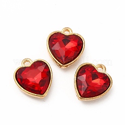 Facettierte Glas Strass Anhänger&nbsp;GLAA-I051-B16