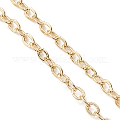 Armbandherstellung mit 2 mm Messingkabelkette und Schiebemechanismus&nbsp;AJEW-JB01560