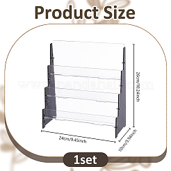 3-stöckige Acryl-Display-Riser-Ständer&nbsp;ODIS-WH0086-076B