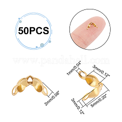 Embouts de perles en acier inoxydable 304&nbsp;STAS-UN0002-38C