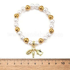 Bracelets en laiton stretch&nbsp;BJEW-C098-07C