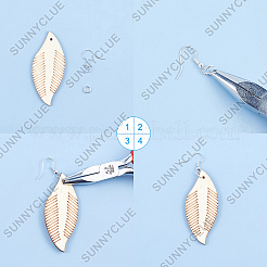 Kits de boucles d'oreilles bricolage&nbsp;DIY-SC0010-70