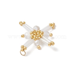 Pendentifs en perles de verre&nbsp;PALLOY-MZ01161-03