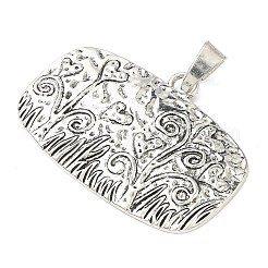 Gros pendentifs en alliage de style tibétain&nbsp;FIND-D037-01AS