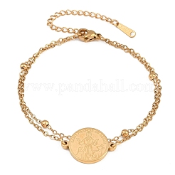 Bracelets multibrins en acier inoxydable 304&nbsp;SA-CBA7739-02G