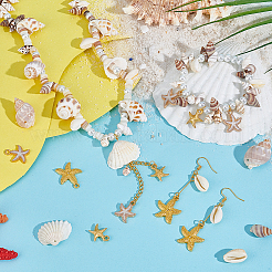 Kit fai da te per la creazione di gioielli con conchiglie e stelle marine&nbsp;DIY-PH0023-34