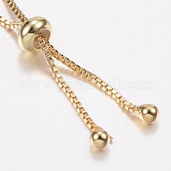 Bracciali in ottone regolabili&nbsp;BJEW-P200-13G