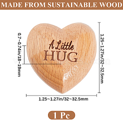 Boutons de tiroir en bois&nbsp;FIND-WH20004-33A