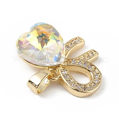 Anhänger aus echtem&nbsp;KK-C015-26G-12