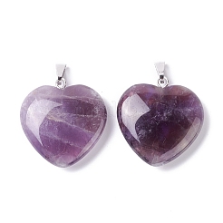 Natürlichen Amethyst Edelsteinanhänger&nbsp;G-G956-B33-FF