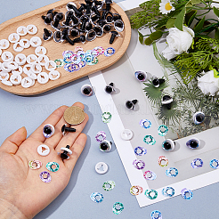 1 sac d'yeux de sécurité en plastique pour artisanat&nbsp;DIY-FH0010-70C