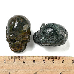 Halloween-Totenkopffiguren aus natürlichem Edelstein&nbsp;DJEW-L021-01