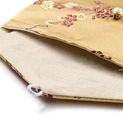 Sacchetti per riporre gioielli in tessuto floreale in stile cinese&nbsp;AJEW-D065-01C-02
