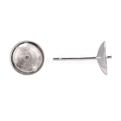 925 Sterling Silber Ohrstecker Zubehör&nbsp;STER-E062-04A-S
