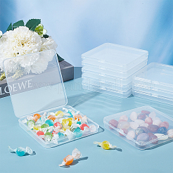 Aufbewahrungsboxen aus transparentem Kunststoff&nbsp;CON-WH0095-62B