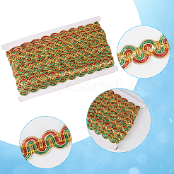 Rubans ondulés en polyester de 15 mètre&nbsp;OCOR-WH0082-61