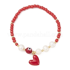 3 Stück 3-teiliges Stretch-Armband-Set mit Naturperlen&nbsp;BJEW-TA00319