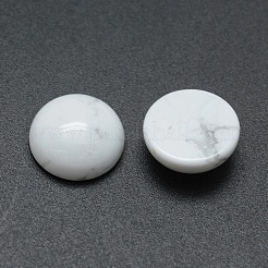 Natur Howlite Cabochons&nbsp;X-G-P393-R32-12mm