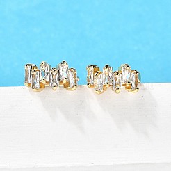 Boucles d'oreilles en laiton&nbsp;EJEW-S256-03B-G