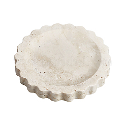Vassoi espositori per gioielli in marmo naturale per collane&nbsp;AJEW-WH0880-75B