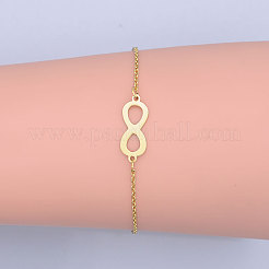 201 Edelstahl-Gliederarmbänder&nbsp;BJEW-T011-JN501-2