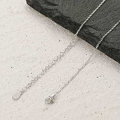 Ensemble de bijoux pendentif rond en argent micro-incrusté de zircon s925&nbsp;SA9536-3