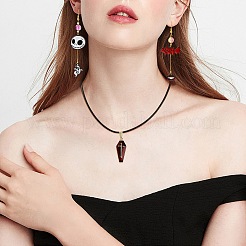 Pendenti smaltati in lega a tema halloween 24 pz 12 stile&nbsp;ENAM-SZ0002-73