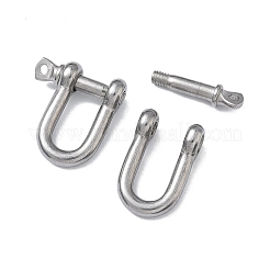 Fibbie ad anello in acciaio inossidabile 304 per tracolla a catena per borsa&nbsp;STAS-C165-02A-P