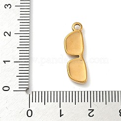 304 Edelstahl-Emaille-Anhänger&nbsp;STAS-I359-02G-05