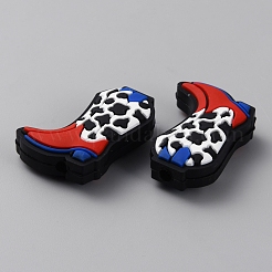 Fokalperlen aus Cowboystiefel-Silikon&nbsp;SIL-WH0020-01B
