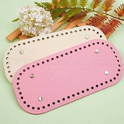 2Stk. 2 Farben Pu Leder Strick Häkeltaschen Nagelboden Shaper Pad&nbsp;DIY-SZ0001-84B
