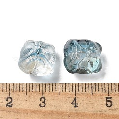 Perles de verre transparentes de peinture de cuisson&nbsp;X1-GLAA-C035-01