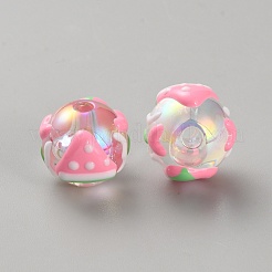 DIY handgemachte transparente Acrylperlen&nbsp;MACR-CJC0006-14H