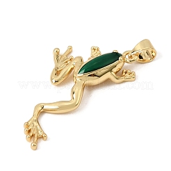 Pendentifs d'émail en laiton &nbsp;KK-CBAA41C-11G