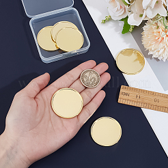 6 Münze aus Zinklegierung&nbsp;DIY-BC0014-46G