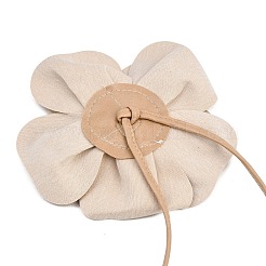 Cinture avvolgenti in pelle PU con fiori per donna&nbsp;AJEW-WH20816-058H