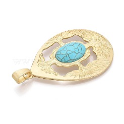 Pendenti grandi in resina pavé di lega&nbsp;PALLOY-N179-73MG
